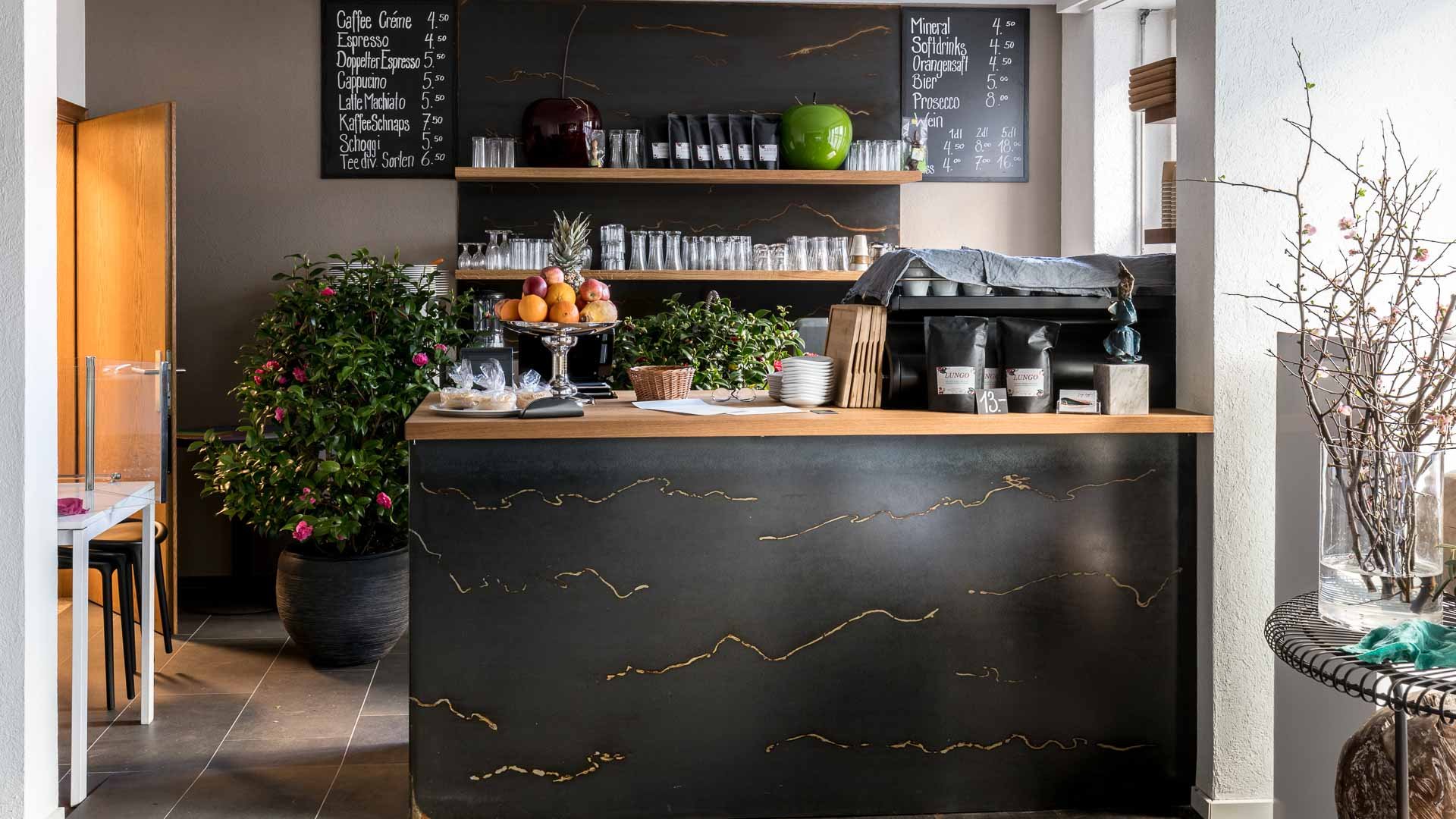 Blumen-Caf&eacute; in Winterthur