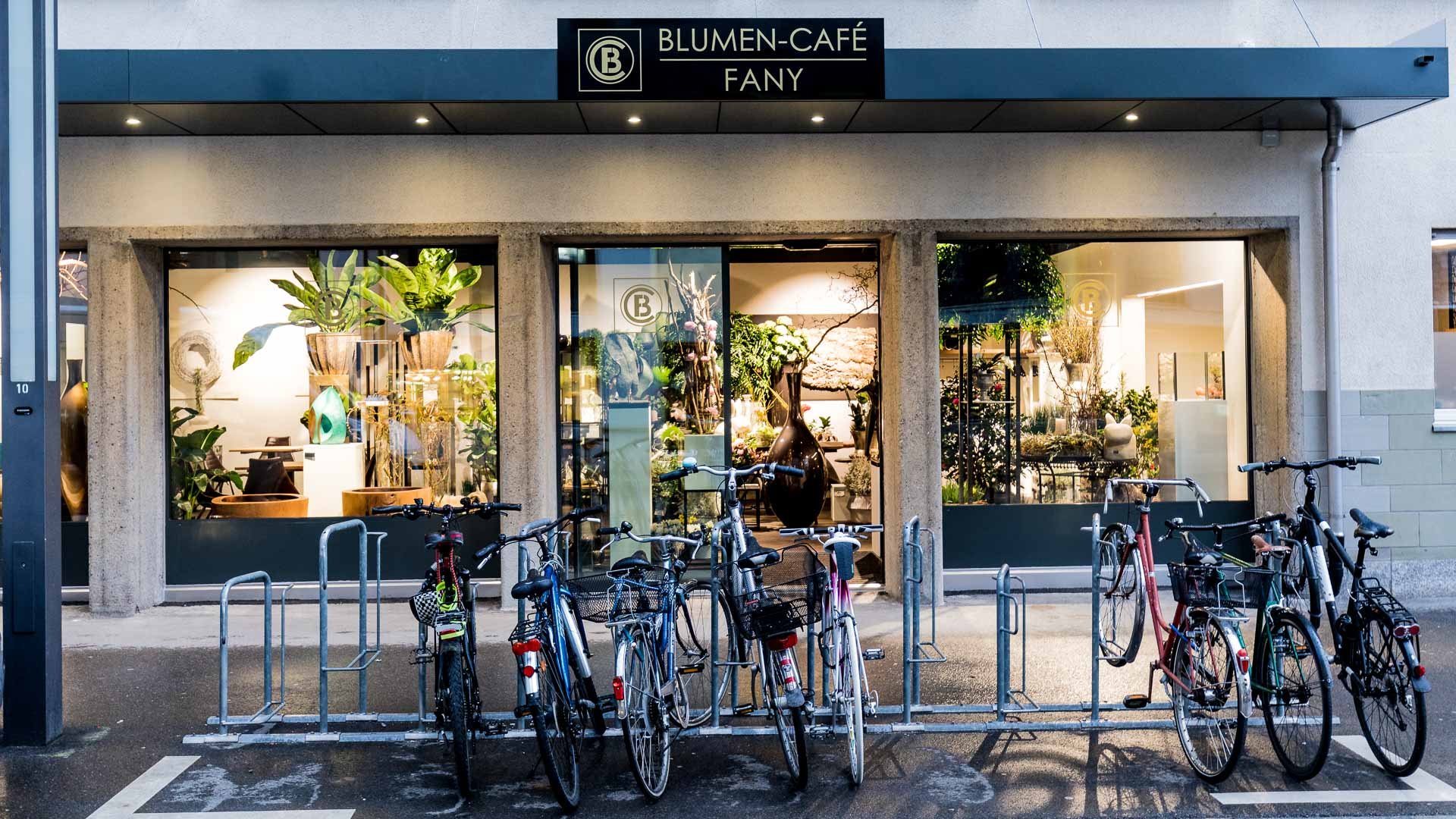 Blumen-Café in Winterthur
